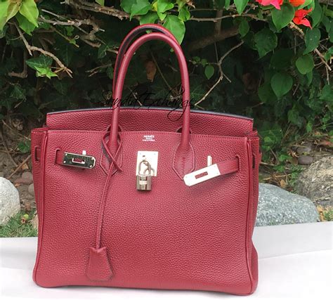 hermes birkin rouge h 30 palladium hardware|hermes birkin 30cm bags.